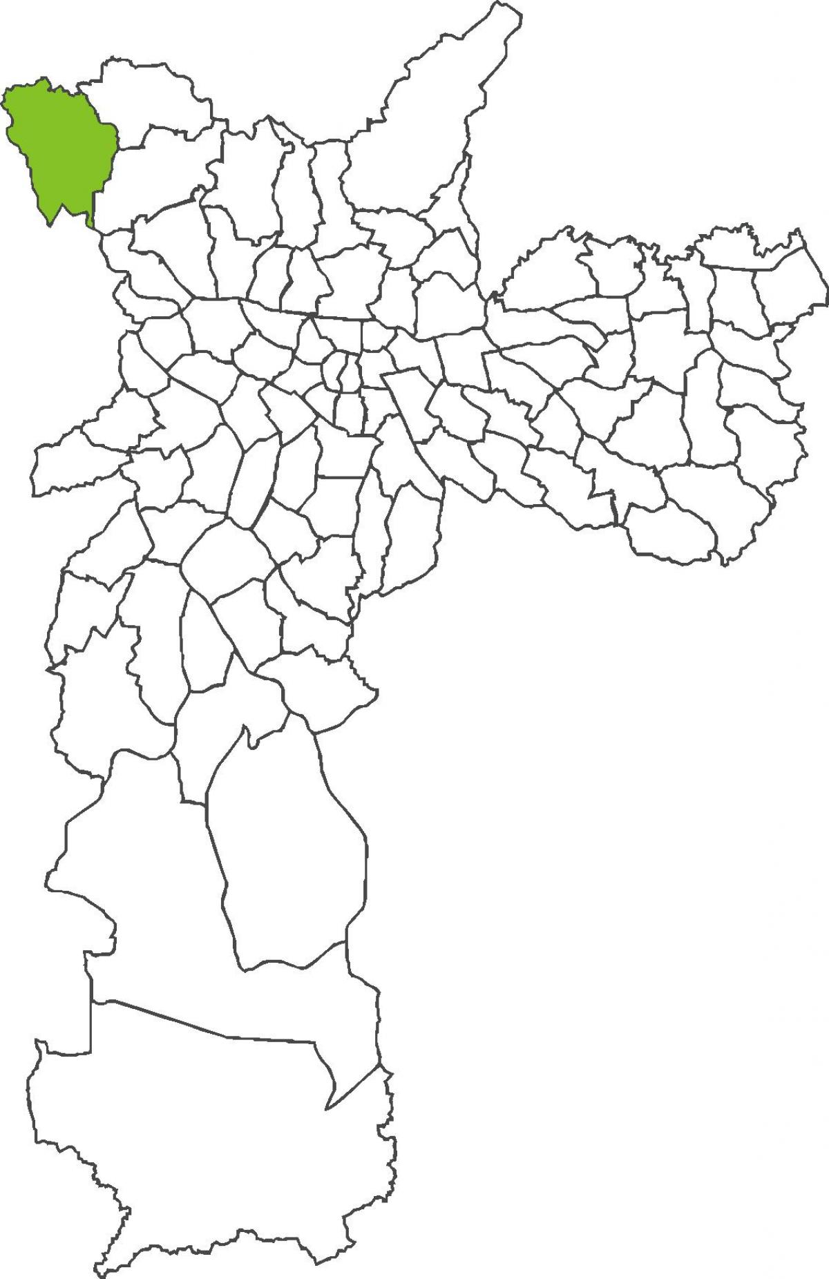 Карта на Anhangüera област