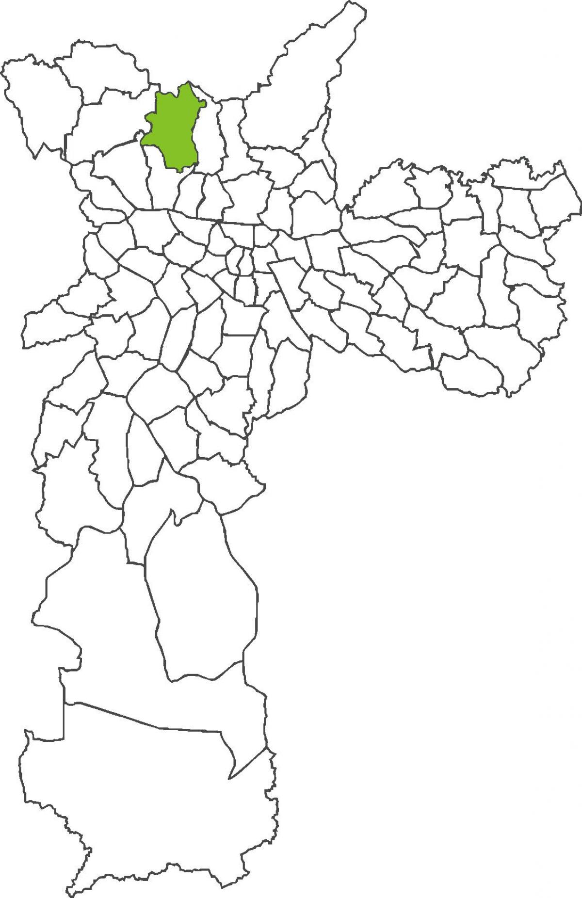 Карта на Brasilândia област