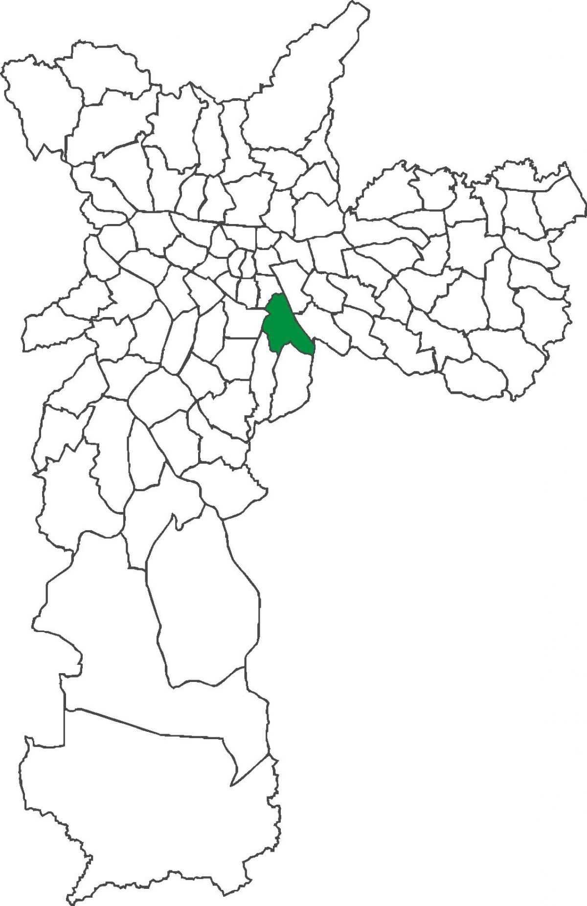 Карта на Ipiranga област