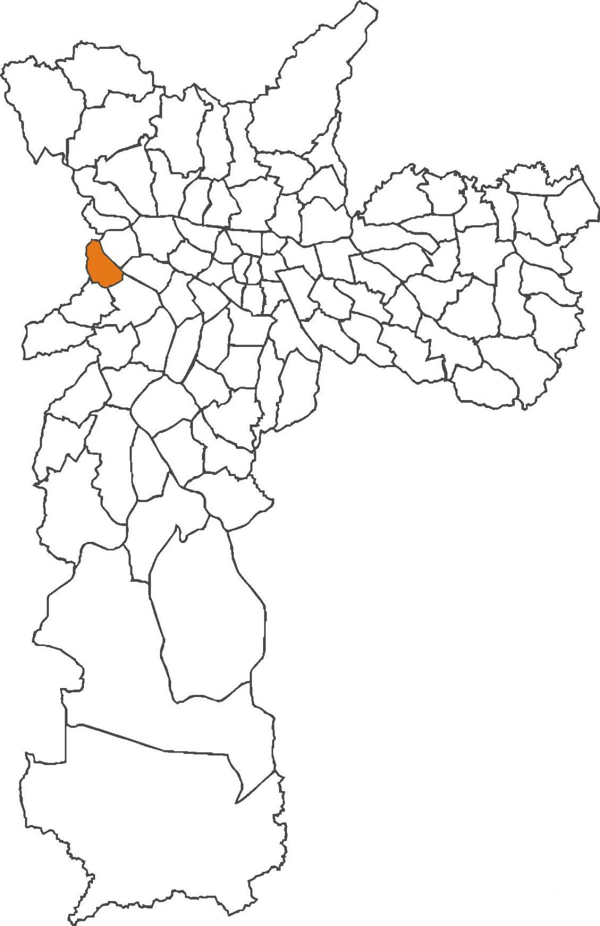 Карта на Jaguaré област