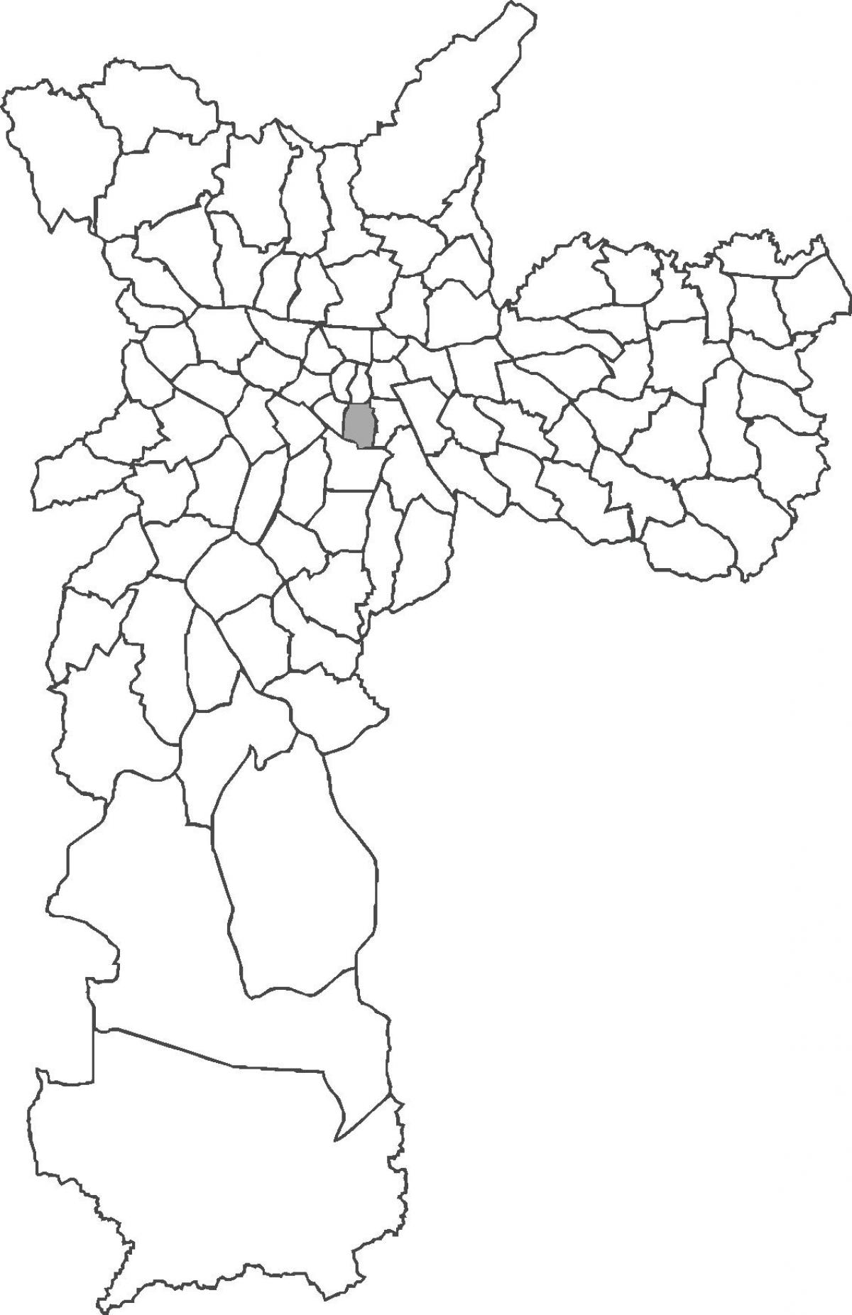 Карта на Liberdade област