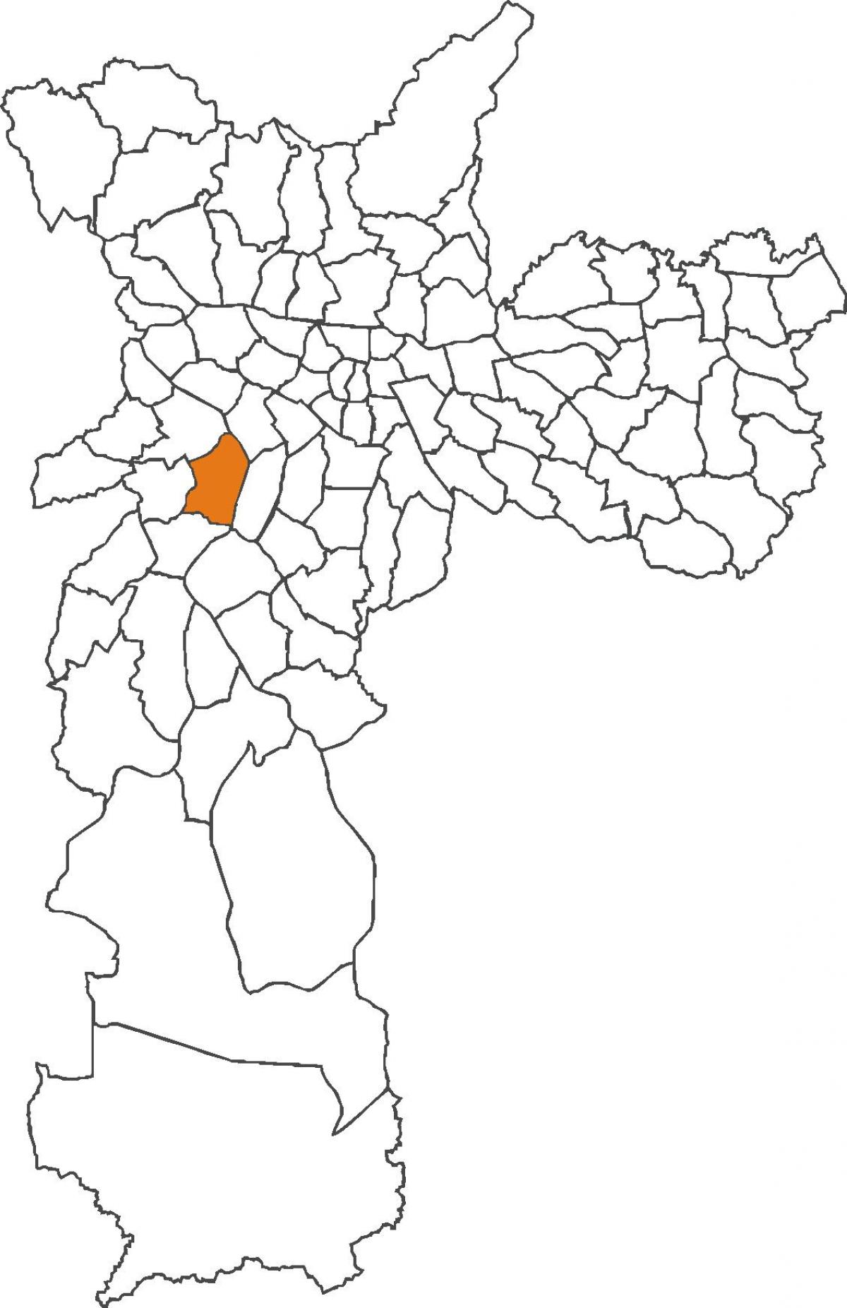 Карта на Morumbi област