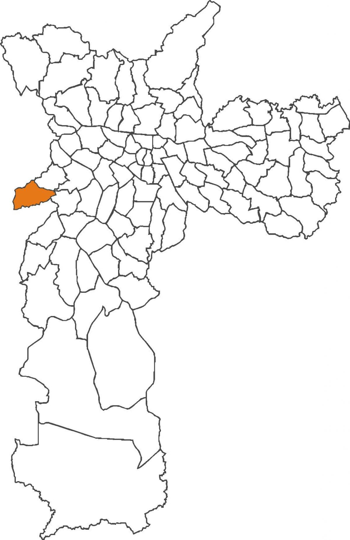 Карта на Raposo Tavares област
