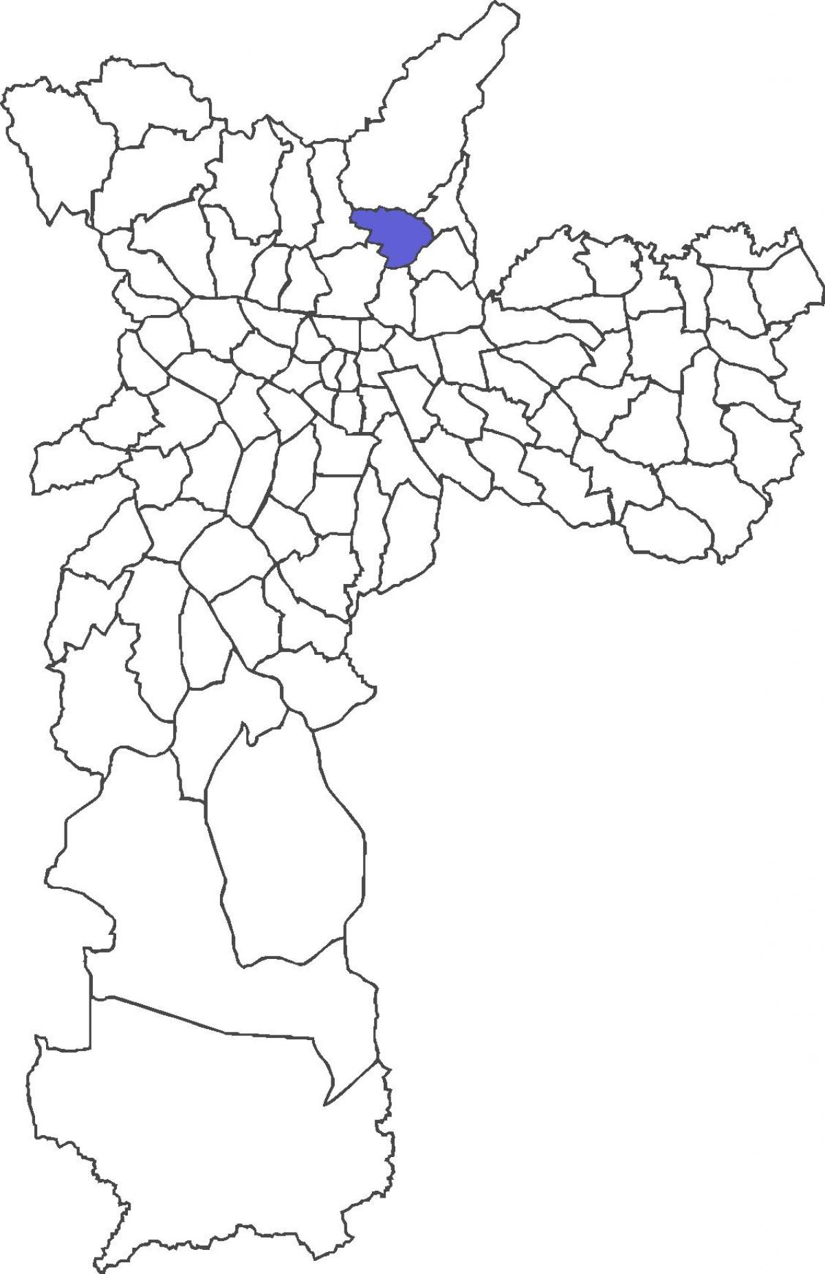 Карта на Tucuruvi област
