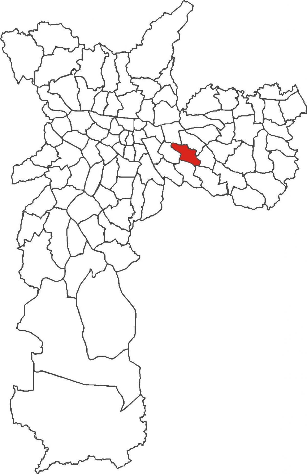Мапа на Вила) област