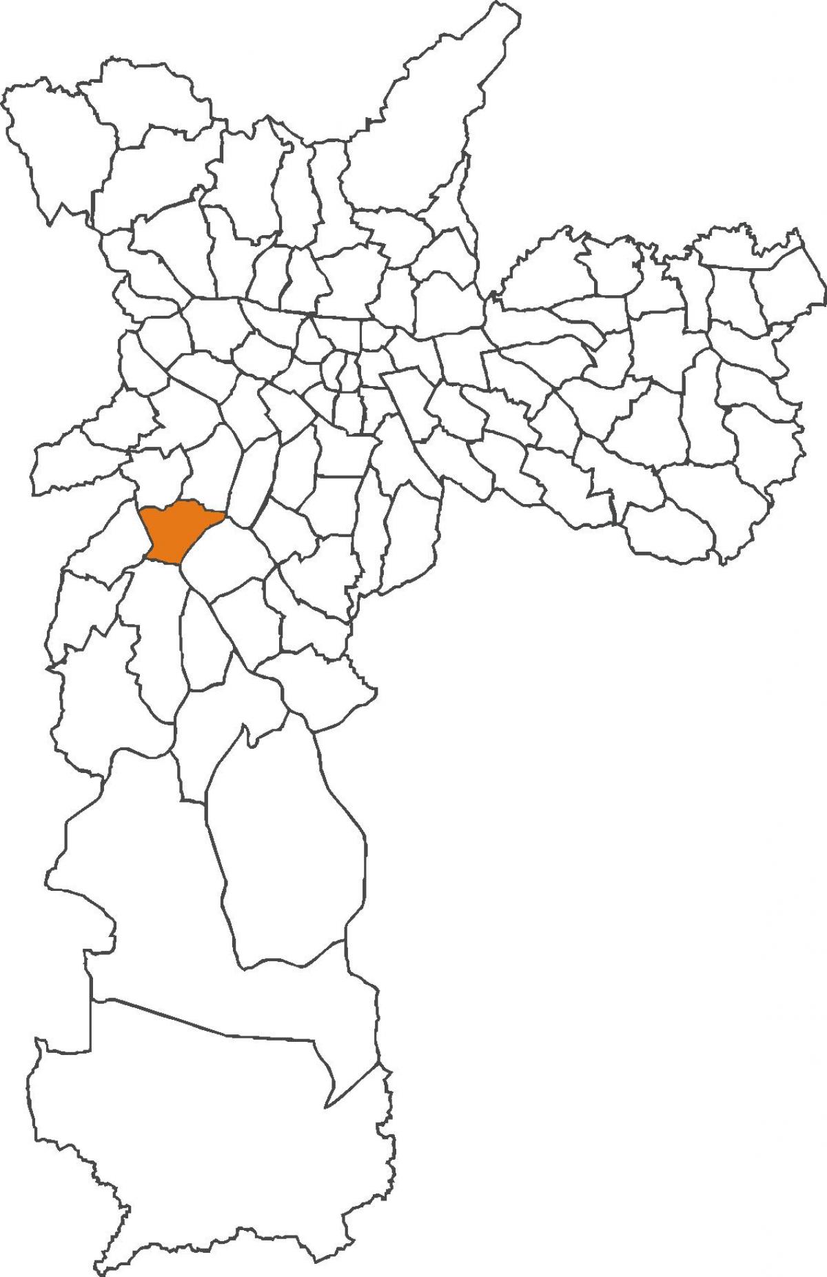 Мапа на Вила Andrade област