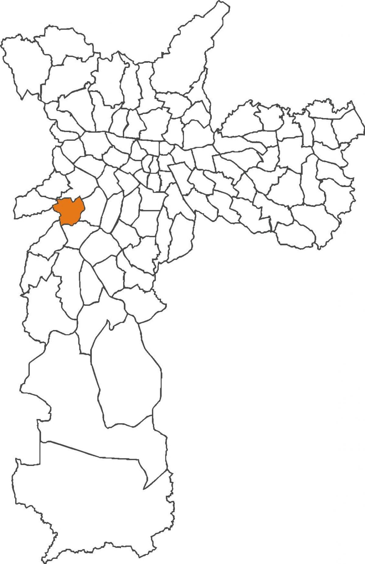Мапа на Вила Sônia област