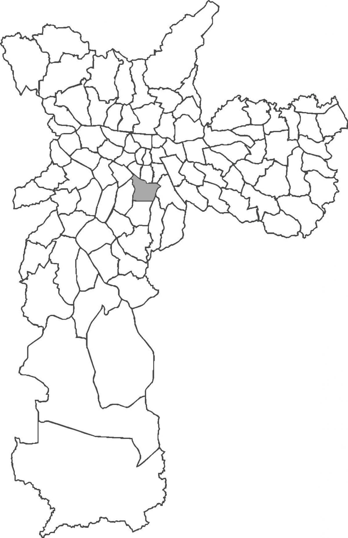 Мапа на Вила Мариана област