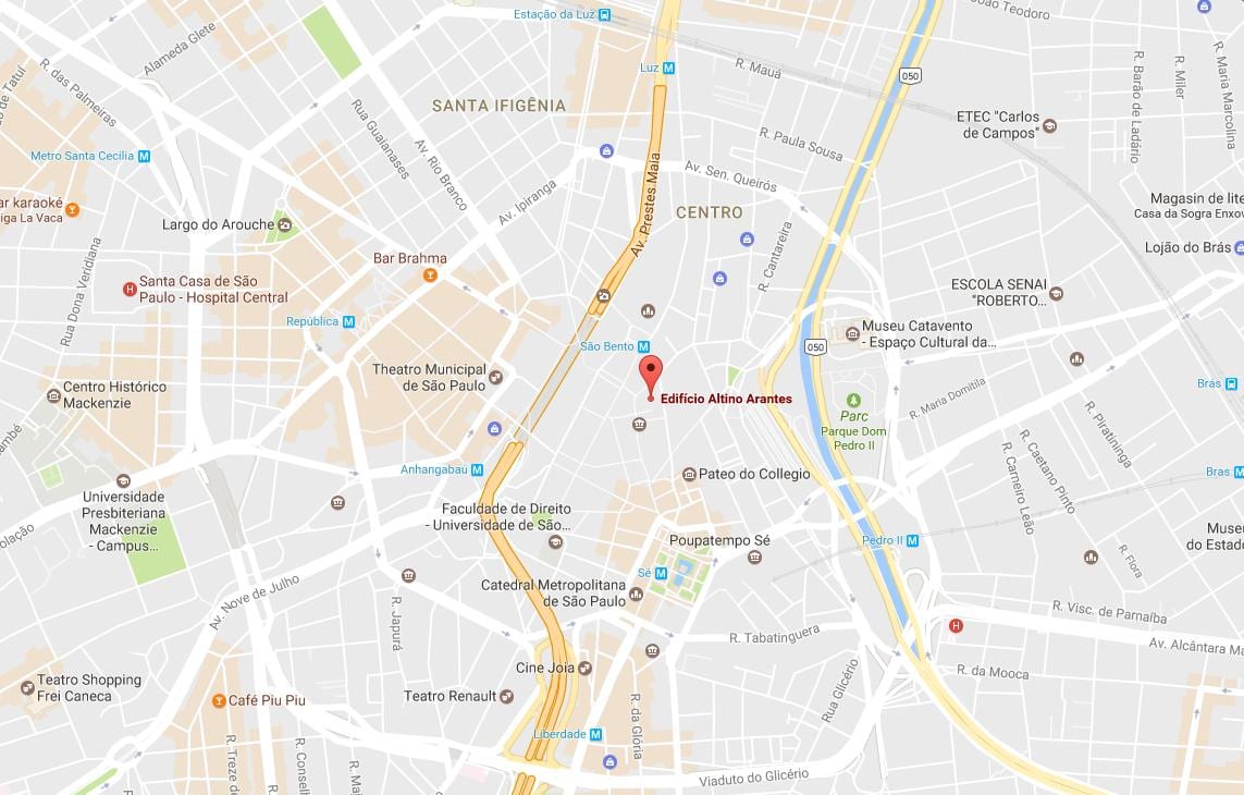 Карта на Altino Arantes