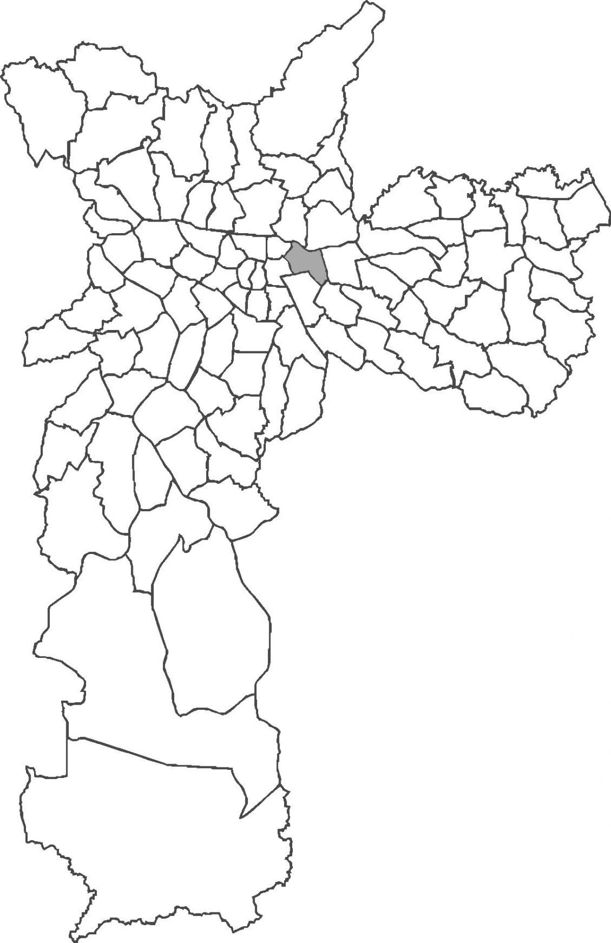 Карта на Belém област