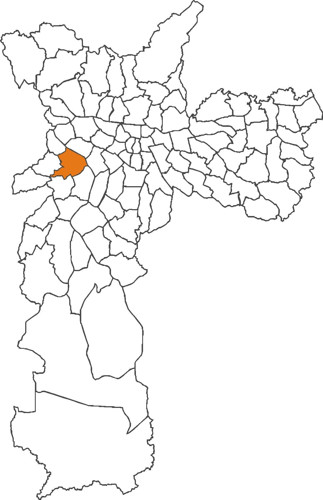 Карта на Butantã област