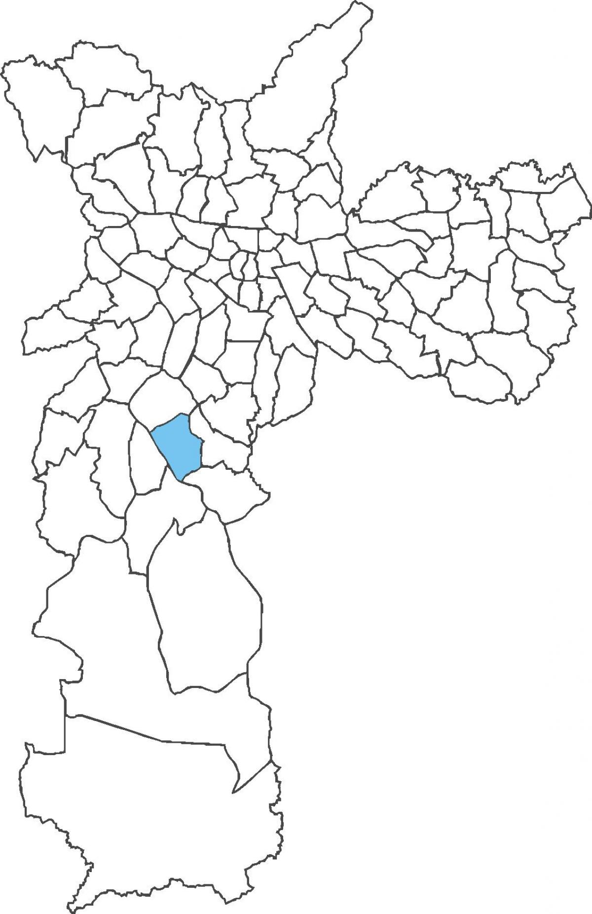 Карта на Campo Гранде област