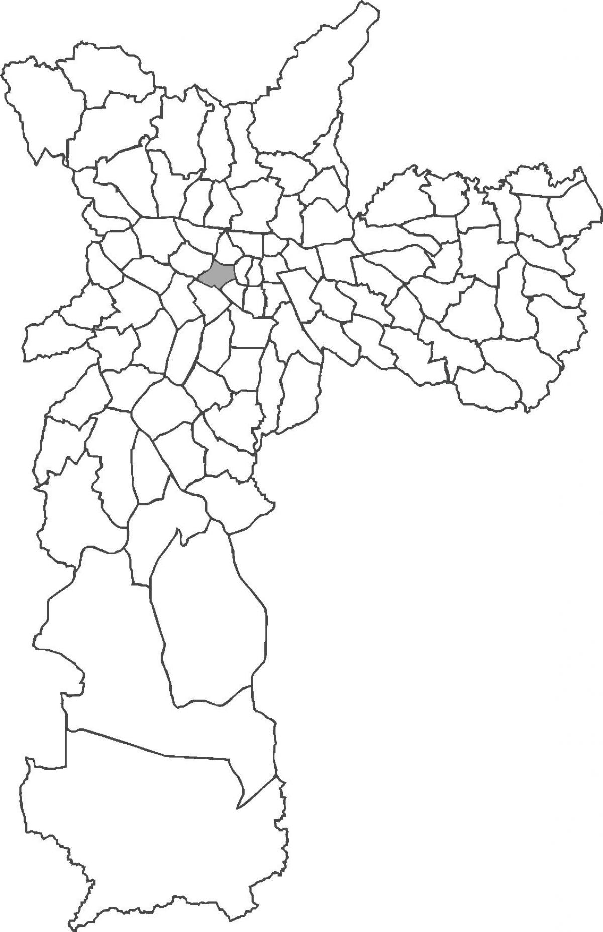 Карта на Consolação област