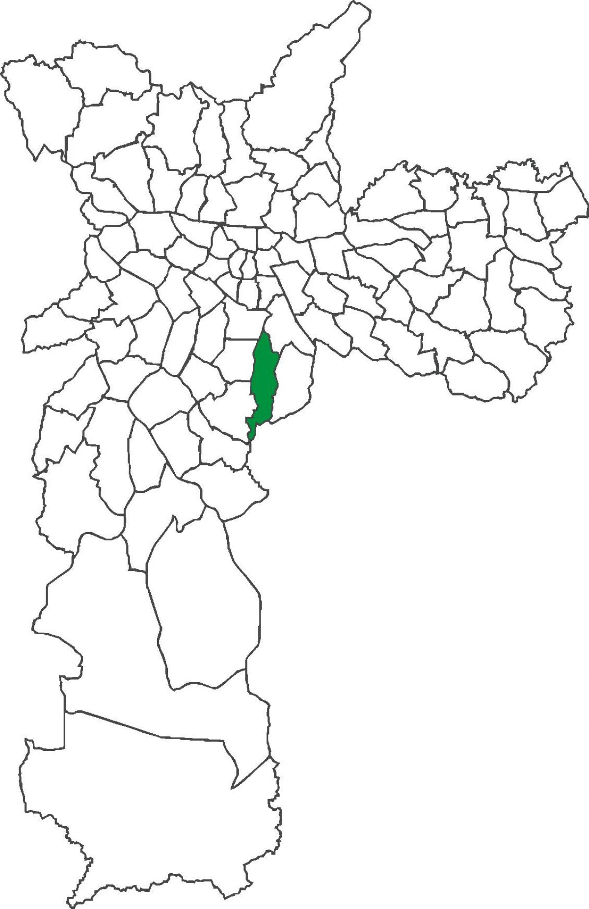 Карта на Cursino област