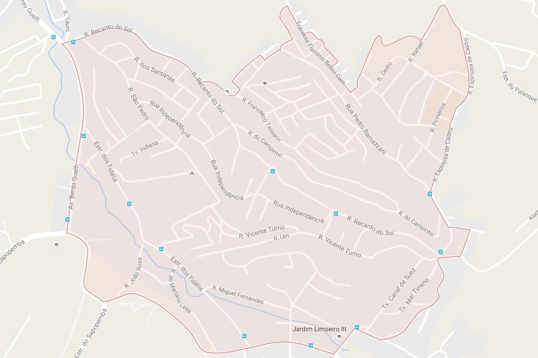 Карта на Iguatemi São Паоло