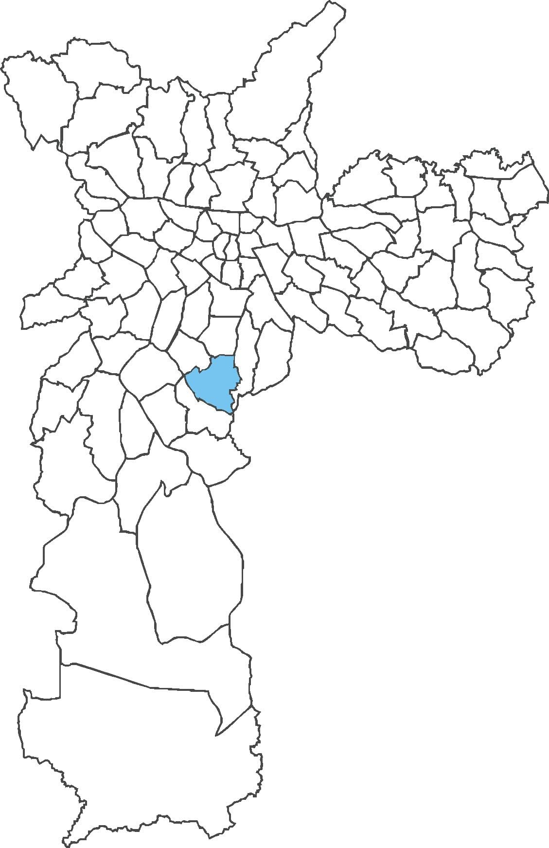 Карта на Jabaquara област