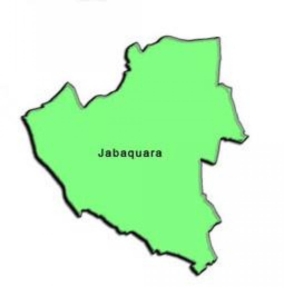 Карта на Jabaquara под-префектурата