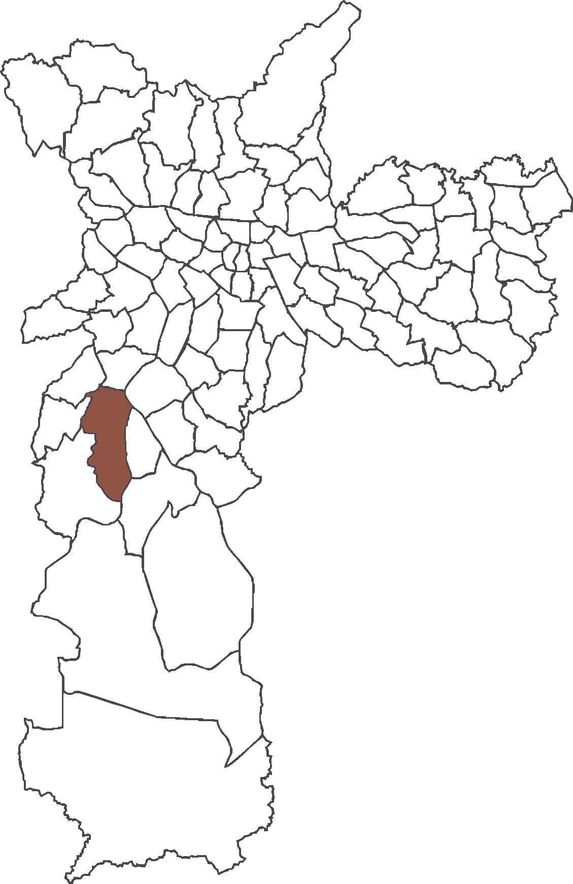 Карта на Jardim São Luís област