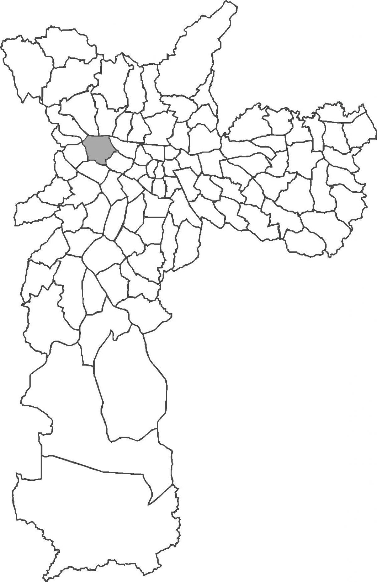 Карта на Lapa област