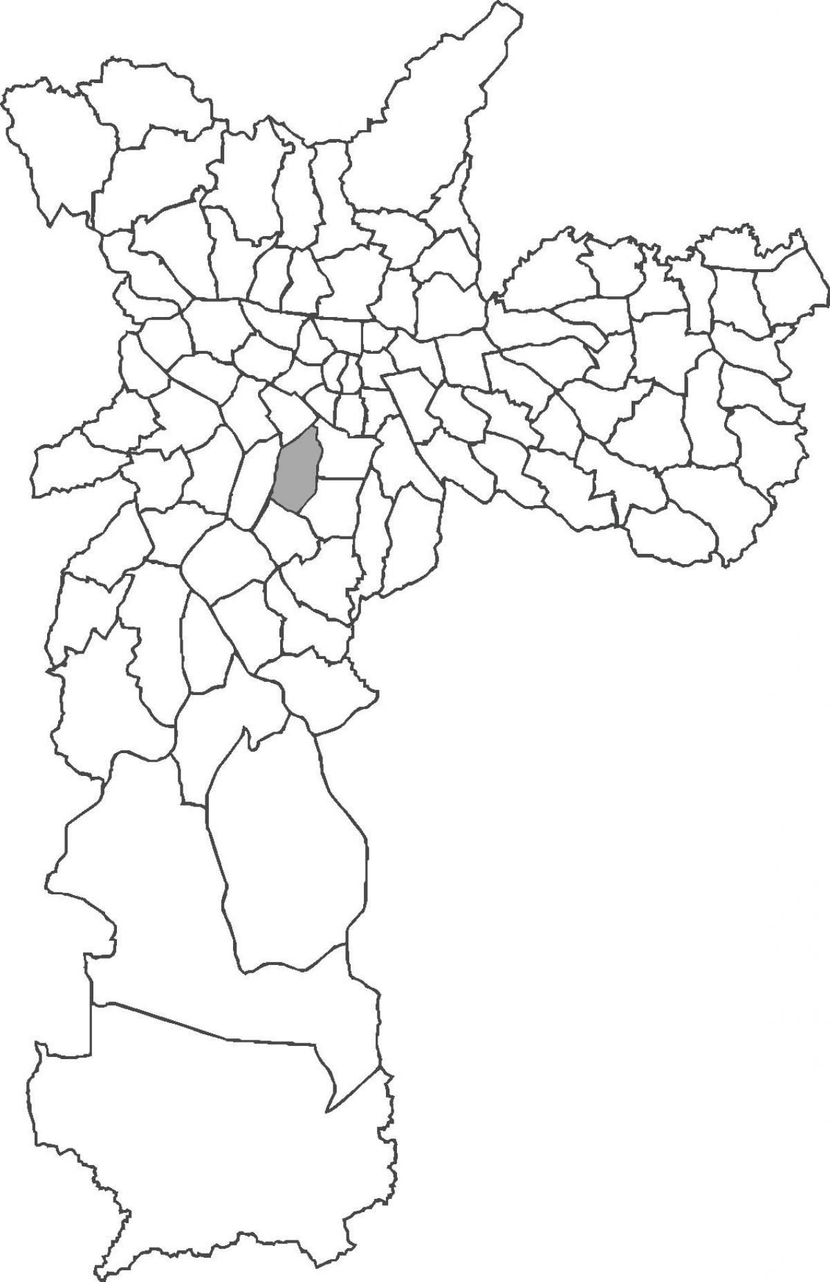 Карта на Moema област