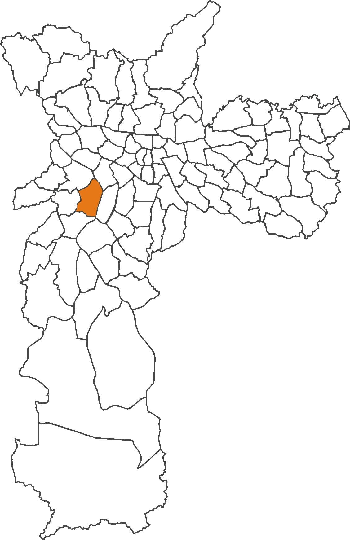 Карта на Morumbi област