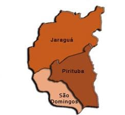 Карта на Pirituba-Jaraguá под-префектурата