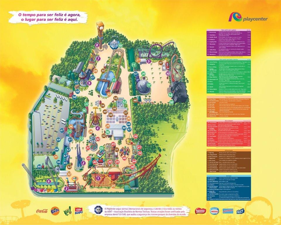 Карта на PlayCenter São Паоло