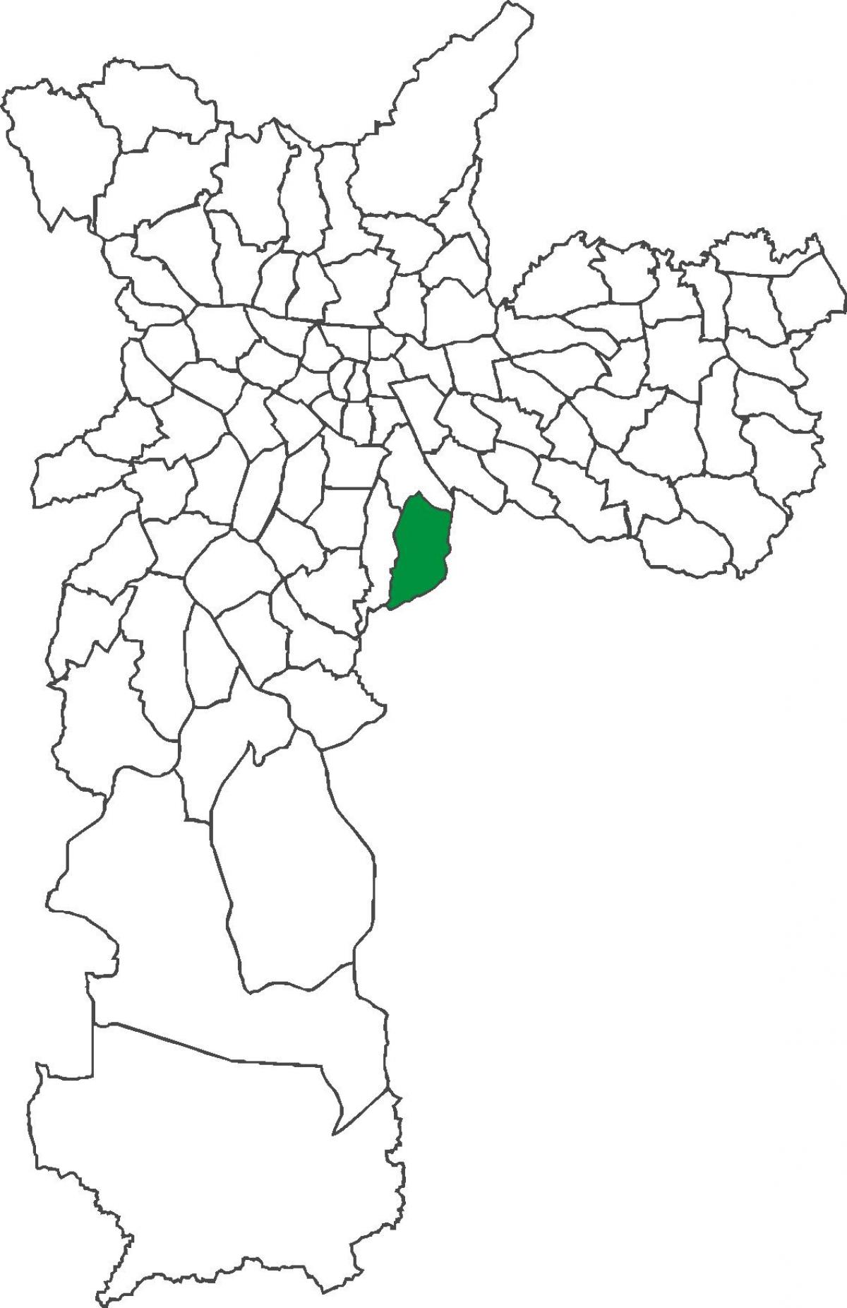 Карта на Sacomã област