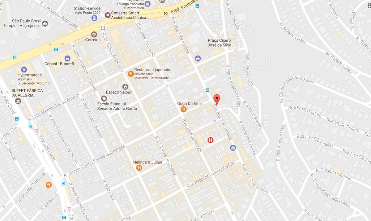 Карта на Socorro São Паоло