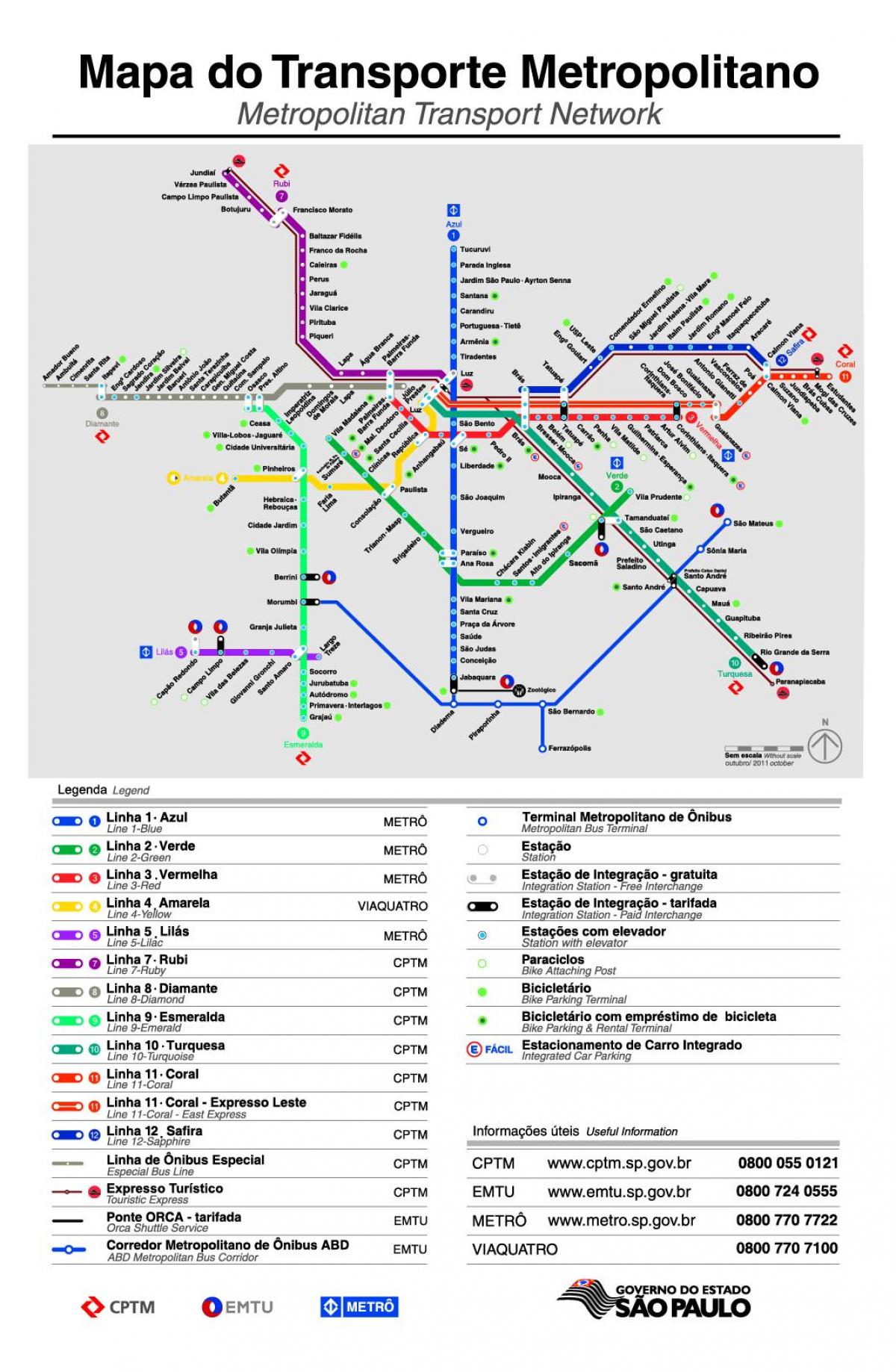 Карта на SPTrans