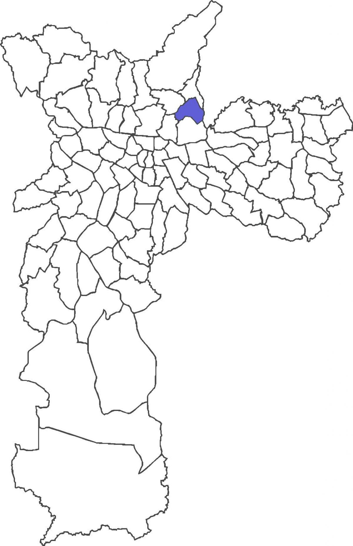 Мапа на Вила Medeiros област