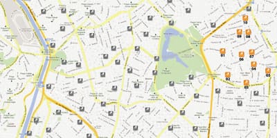 Карта на Велосипед Sampa
