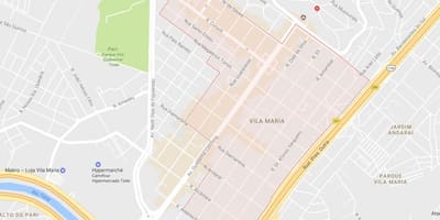 Мапа на Вила Марија São Паоло