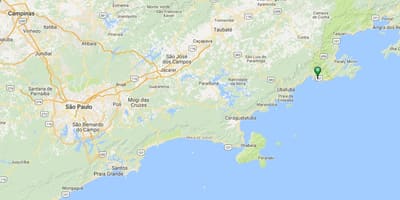 Карта на плажа Fazenda