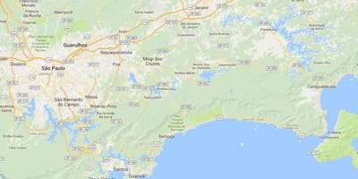 Карта на плажа Sapê