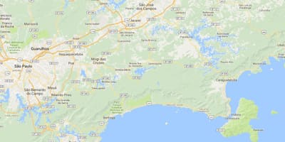 Карта на плажа Tenório