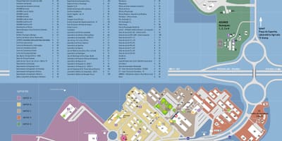 Карта на универзитетот Estadual Paulista - UNESP