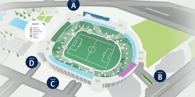 Карта на Allianz Сантијаго - Ниво 3