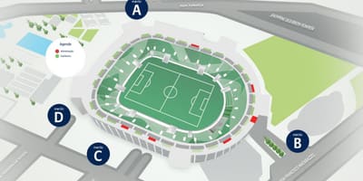 Карта на Allianz Сантијаго - Ниво 5