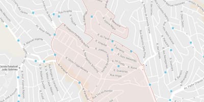 Карта на Brasilândia São Паоло