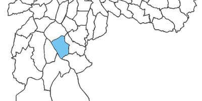 Карта на Campo Гранде област