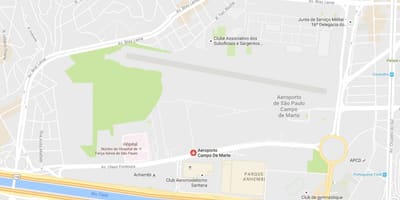 Карта на Campo de Marte аеродром