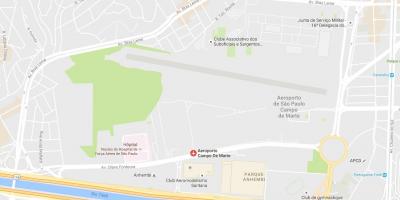 Карта на Campo de Marte аеродром