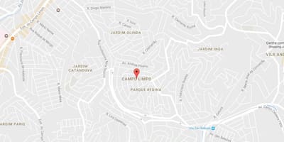 Карта на Campo Limpo São Паоло