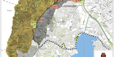 Карта на Campo Limpo São Паоло - Окупацијата на почвата