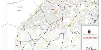 Карта на Campo Limpo São Паоло - Патишта