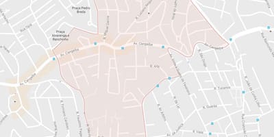 Карта на Cangaíba São Паоло