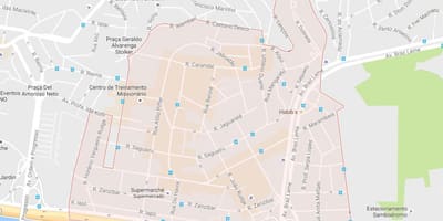 Карта на Каса Верде São Паоло