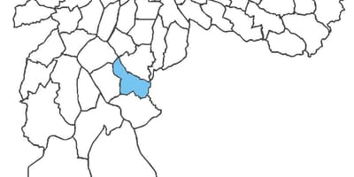 Карта на Cidade Ademar област