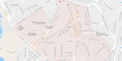 Карта на Cidade Dutra São Паоло